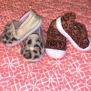 🌟 3 for $15 🌟 Toddler leopard shoe bundle